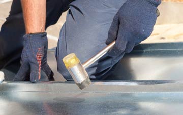 Alt metal flat roofing repairs